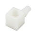 Miniature 90 Degree Barbed Fitting for 1/4" Tubing ID (1/8"-27) Nylon by Spaenaur Inc.