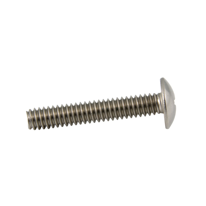 Machine Screw, Truss Head, Phillips Drive, 1/4"-20 UNC x 1-1/2" Length, Stainless Steel by Spaenaur Inc.