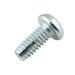 Thread-Cutting Screw, Square Socket Round Head, Type F #10-32 UNF x 1/2" LONG Low Carb Steel Case Hard Trivalent Zinc Plated, ANSI B18.6.4 by Spaenaur Inc.