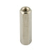 Spacer, Hexagon, Tapped, Seamless Machined From Brass Rod Threaded #6-32 UNC, 3/8"LG, 1/4"A/F Brass, Nickel Plated by Spaenaur Inc.