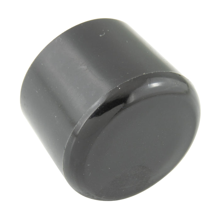 Rubber Cap 11/32" OD x 9/64" ID x 1/4" Hgt Sbr Black, 60 Duro by Spaenaur Inc.
