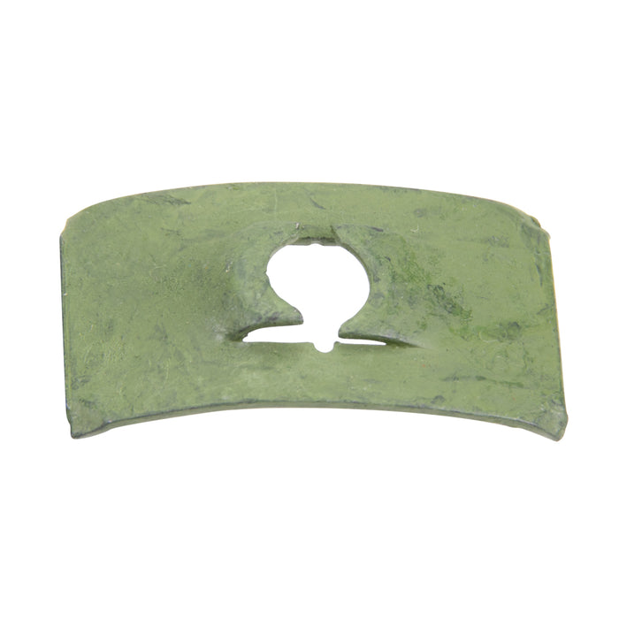 Spring Nut, Flat Rectangular Type (Corners Turned Down) 1/4"-20 UNC Spring Steel Heat Treated Phosphate & 2 Coats Olive Drab