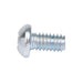 Machine Screw, Round Head, Phillips Socket Recess Drive, #10-32 UNF x 1/2" Length, Steel Zinc Plated Trivalent by Spaenaur Inc.