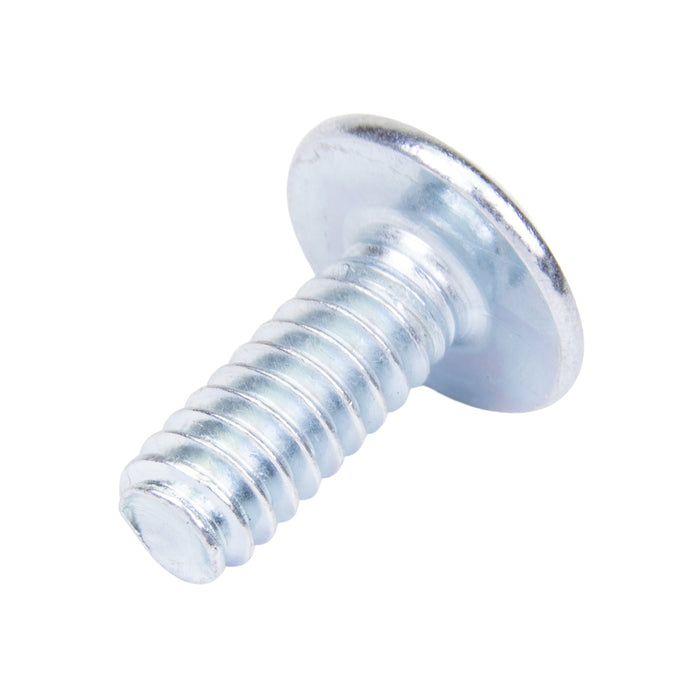 Machine Screw, Truss Head, Square Socket Drive, #10-24 UNC x 1/2" Length, Steel Zinc Plated Chromate by Spaenaur Inc.