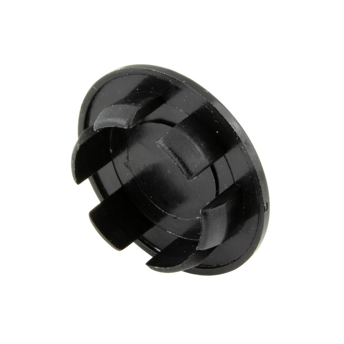 Hole Plug Binder Head Smooth Finish .750" Hole x .031/.109" Panel THK 6/6 Nylon Black by Spaenaur Inc.