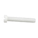 Machine Screw, Cheese Head, Slotted Drive, M3 x 0.50 mm UNC x 16 mm Length, Nylon Natural by Spaenaur Inc.