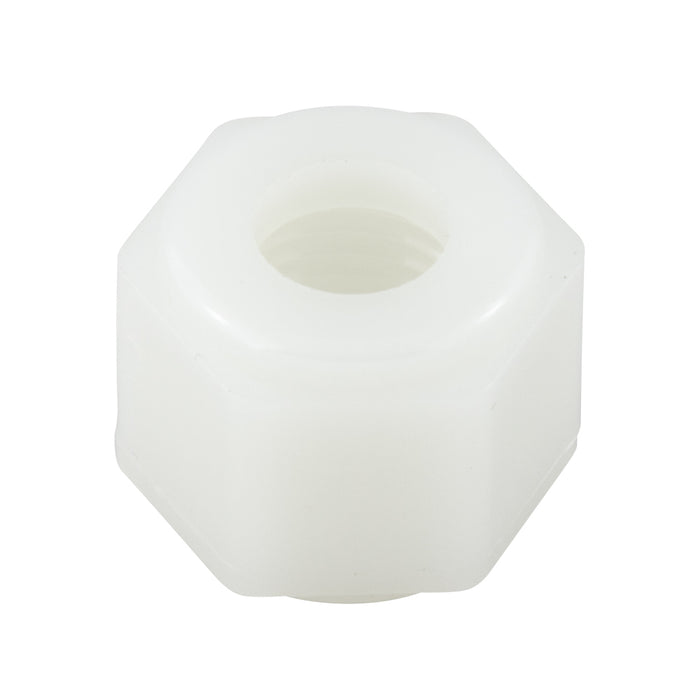 Écrou pivotant pour adaptateur de raccord de tuyau 1/4 po Fpt en nylon blanc par Spaenaur Inc.
