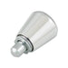 Plunger, Spring Loaded, Thread-In Style Knob 6262-T9 Aluminum by SouthCo