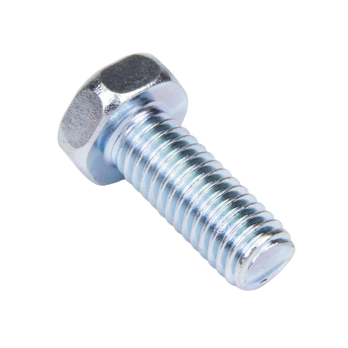 Machine Screw, Indented Hex Head, Unslotted Drive, #10-32 UNF x 1/2" Length, Steel Zinc Plated Trivalent by Spaenaur Inc.