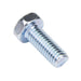 Machine Screw, Indented Hex Head, Unslotted Drive, #10-32 UNF x 1/2" Length, Steel Zinc Plated Trivalent by Spaenaur Inc.