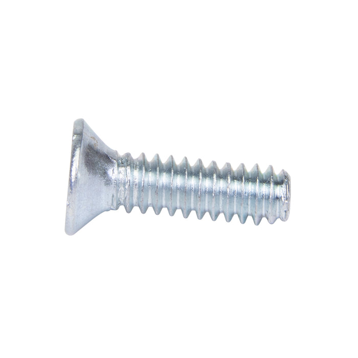 Machine Screw, Flat Head, Phillips Drive, #8-32 UNC x 2" Length, Steel Zinc Plated Trivalent by Spaenaur Inc.