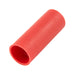 Bouchon pour tube long 3/8 po de diamètre intérieur x 1 1/8 po de longueur intérieure, polyéthylène basse densité, couleur rouge, par Spaenaur Inc.