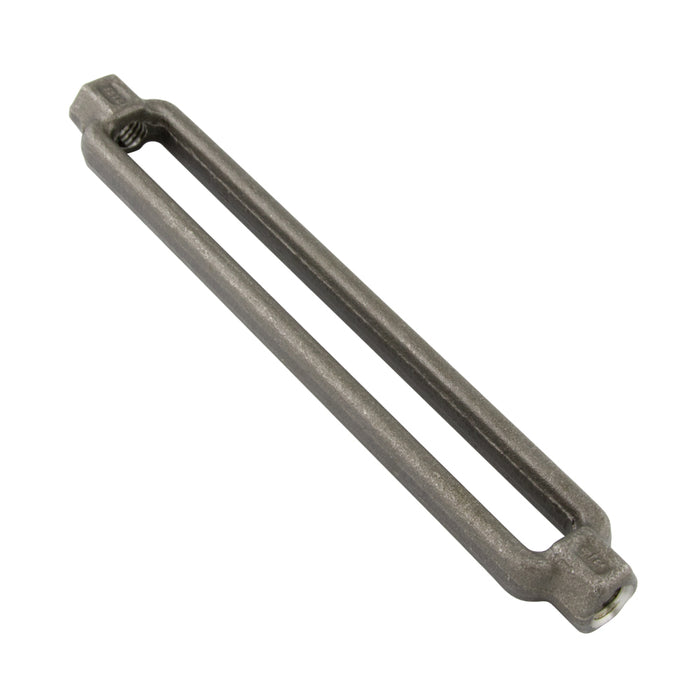 Corps de tendeur 3/8"-16 UNC Rht & Lht x 6" Take-Up 316 en acier inoxydable forgé par Spaenaur Inc.