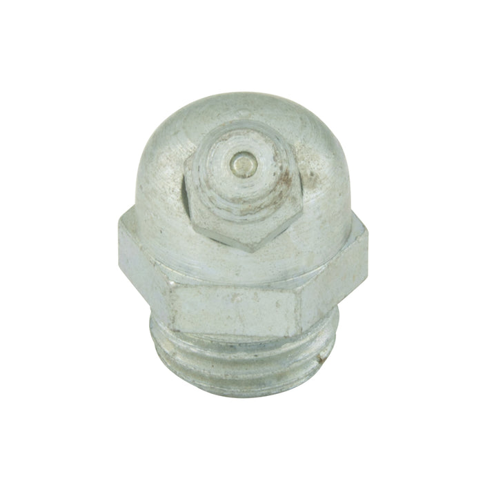 Graisseur BM 6 X0,75 en acier brut à 45 degrés/H2 M6X0,75 zingué