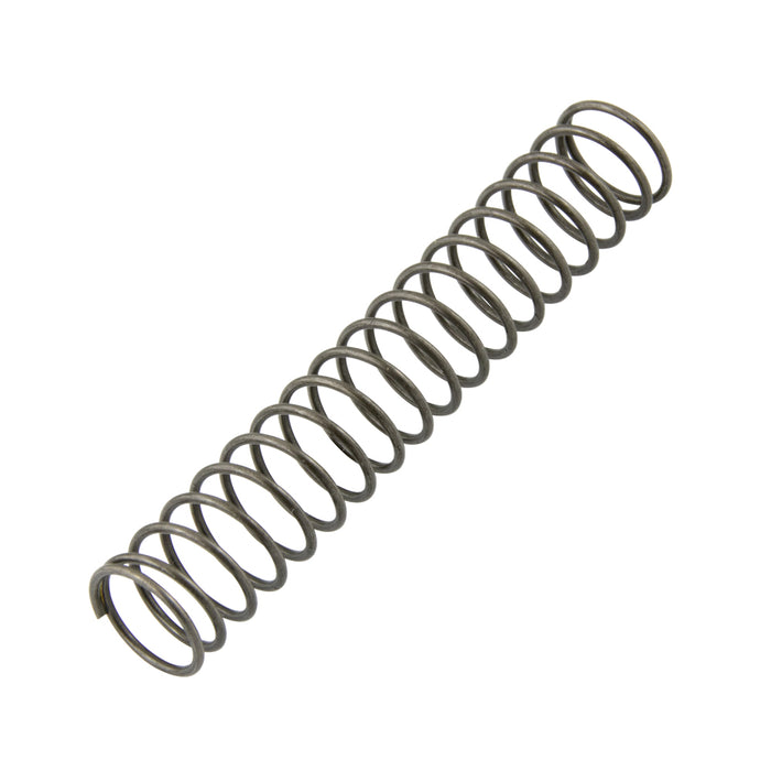 Utility Spring,Compression Type, Squared or Closed Ends,total C 7/16" OD, 2 1/2" O/A L, 18 total Coils .035" Gauge Of Wire MB Hard Drawn Spring Steel Wire Plain