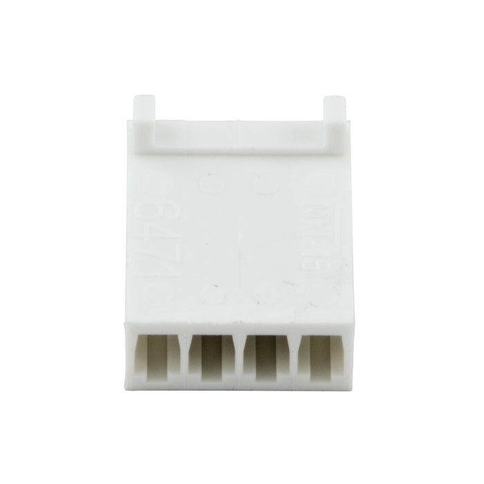 Connector Housing, 4 Circuit Male Plug .093"(2.36mm) DIA 3191 Series Nylon Ul 94V-2 by Molex®