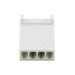 Connector Housing, 4 Circuit Male Plug .093"(2.36mm) DIA 3191 Series Nylon Ul 94V-2 by Molex®