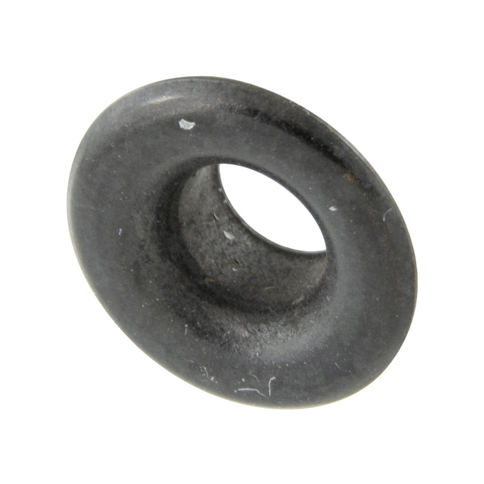 Sheet Grommet #00 Grommet Size x 3/16" Hole Brass, Black Oxide Finish by Spaenaur Inc.