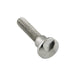 One-Way Slot Shoulder Screw #10-24 UNC x 1 3/16" LONG Steel, Chrome Plated by Spaenaur Inc.