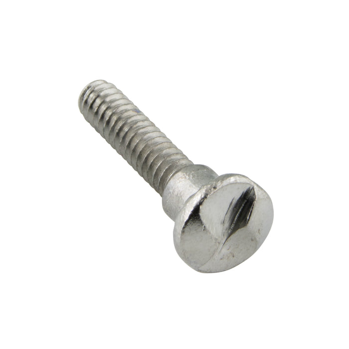 One-Way Slot Shoulder Screw #10-24 UNC x 15/16" LONG Steel, Chrome Plated