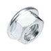 Écrou hexagonal à bride dentelée M8 classe 8 en acier zingué par Spaenaur Inc.