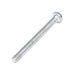 Machine Screw, Pan Head, Phillips Drive, #12-24 UNC x 5/8" Length, Steel Zinc Plated by Spaenaur Inc.