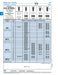 Machine Screw, Cheese Head, Slotted Drive, M2.3 x 0.40 mm UNC x 6 mm Length, Steel Zinc Plated by Spaenaur Inc.