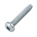Vis autotaraudeuse à tête Phillips ronde n° 8-32 UNC x 1/4" de longueur, type 1, en acier à faible teneur en carbone, cémentée et zinguée trivalente, fabriquée par Spaenaur Inc.