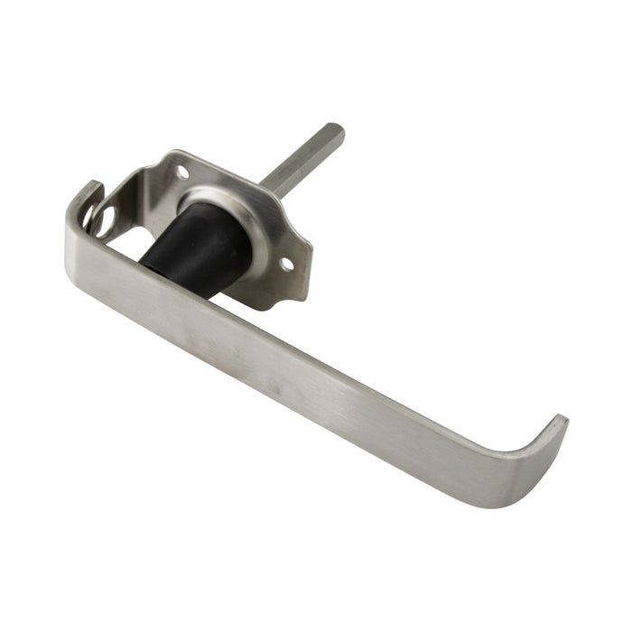 Poignée verrouillable, tige carrée lisse, 3 goujons de fixation (1/4"-20). Poignée de 6,5 po, série 300 en acier inoxydable, finition polie brillante par Spaenaur Inc.