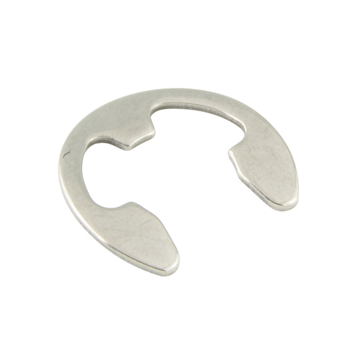 Anneau de retenue externe courbé, diamètre d'arbre 1/4 po, PH 15-7 MO, acier inoxydable