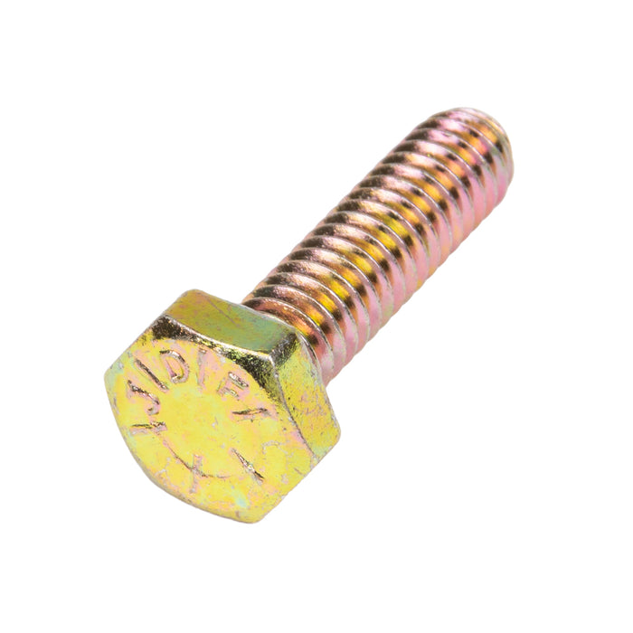 Hex Head Cap Screw Sae 1/2"-20 UNF x 1 1/4" GR 8 Medium Carbon Alloy Steel Zinc Plated with Yellow Dichromate, ANSI B18.2.1-1965 by Spaenaur Inc.