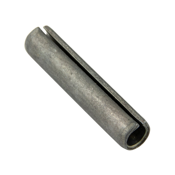 Slotted Spring Tension Pin Nom DIA 3/16" x 1-7/8" LGTH Hi Carb Spring Steel Plain by SPIROL