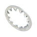 Internal tooth Flat Lockwasher, DIN 6797J M27 Carbon Steel Zinc Plated DIN 6797J/ST-ZP M27 by Spaenaur Inc.