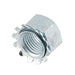 K-Lok Hex Nut W/External tooth Lockwasher 3/8"-16 UNC(9/16"AF x 25/64"O/A TH) Steel, Zinc Plated by K-LOK