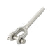 Jaw Type Turnbuckle Fitting 5/8"-11 UNC x 5" Shank Length Right Hand Thread 304 Stainless Steel by Spaenaur Inc.