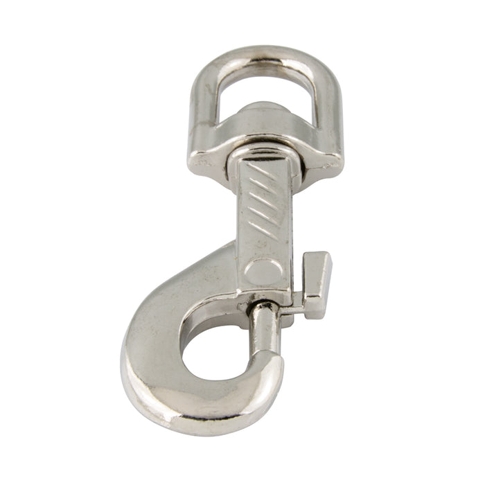 Mousqueton pour bateau, œillet rapide 17 mm, longueur totale 100 mm, mousqueton à ouverture 15 mm moulé sous pression, zingué par Spaenaur Inc.