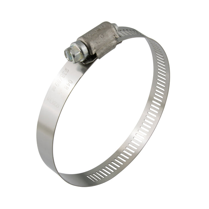 Gear Clamp, 2 1/4" Nom. x 1 13/16"-2 3/4" I.D. Range All Stainless Steel