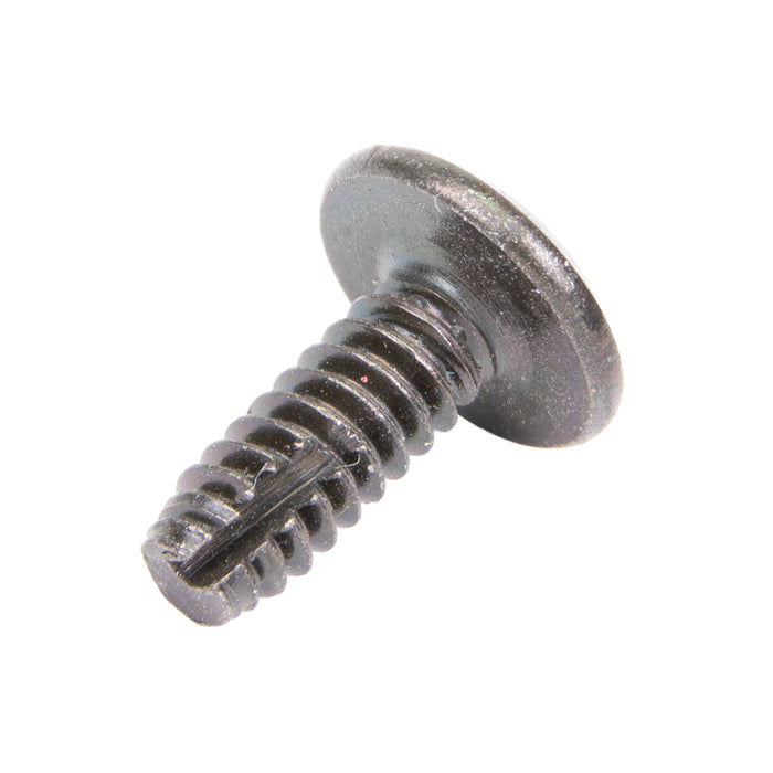Thread-Cutting Screw Phillips Truss #6-32 UNC x 3/8" LG, Type 1 Hardened Steel, Black Zinc Finish by Spaenaur Inc.
