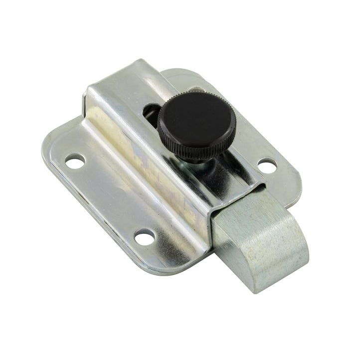 Slam Latch W/ Pull Knob Fitted to Top Face 2.45" LGTH x 2.25" Wd Steel Zinc Dichromate Plated by Spaenaur Inc.