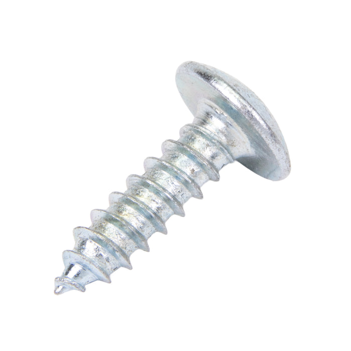Tapping Screw, Truss Head Phillips Drive, Type AB, #6 x 3/8" Length, Steel Zinc Plated by Spaenaur Inc.