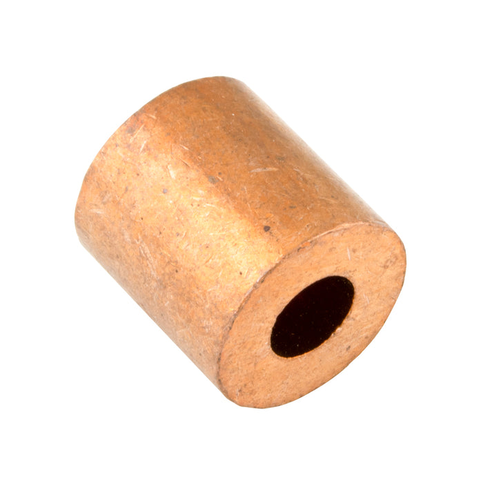 STop Sleeve for Wire Rope, for 1/8" Cable DIA, Copper