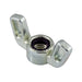 Nylon Insert Wing Nut #8-32 UNC Die Cast Zamak Alloy Dull Finish by Spaenaur Inc.