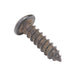 Tapping Screw, Button Head Torx TR10 Drive, #6 x 3/4" Length, Steel Plain by Torx®