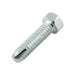 Thread-Cutting Screw, Indented Hex Head, Type F #10-32 UNF x 1/2" L (Head 5/16" AF) Low Carbon Steel Case Hard Trivalent Zinc Chrom ANSI B18.6.4-1966 by Spaenaur Inc.