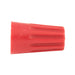 Wire Nut Twist-On with Brass Insert Zinc Pl 12 x #18, 2-4 x #12, 2-3 x #10 Nylon Red by Spaenaur Inc.