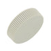 Bouton Shear-Loc, nervuré fin, M8 x 26 mm de diamètre extérieur, Dupont Delrin 500 gris, par Spaenaur Inc.
