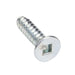 Tapping Screw, Flat Head Square Socket Drive, Type B, #10 x 3/4" Length, Steel Zinc Plated by Spaenaur Inc.