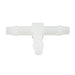 Raccord en T miniatures à barbelures pour tubes de 3/8 po de diamètre intérieur 3/8 po x 3/8 po x 3/8 po Nylon naturel par Spaenaur Inc.