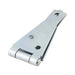 Cam Left Hinge, Offset Bracket .166"TH x 4"W x 21" Strap, 1 1/4 Offset Malleable Iron, Heavy Zinc Plated by Spaenaur Inc.