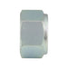 Fujilok Hex Finished Full Locknut with 301 Stainless Steel Insert M12 x 1.75 Hi Carbon Steel(S45Ch) Zinc Plated And Clear Chromate White by Fujilok